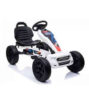 KART DE PEDALES FORD PARA NIÑOS, BLANCO - HASTA 8 AÑOS - AC-DKG01-W - LE4090